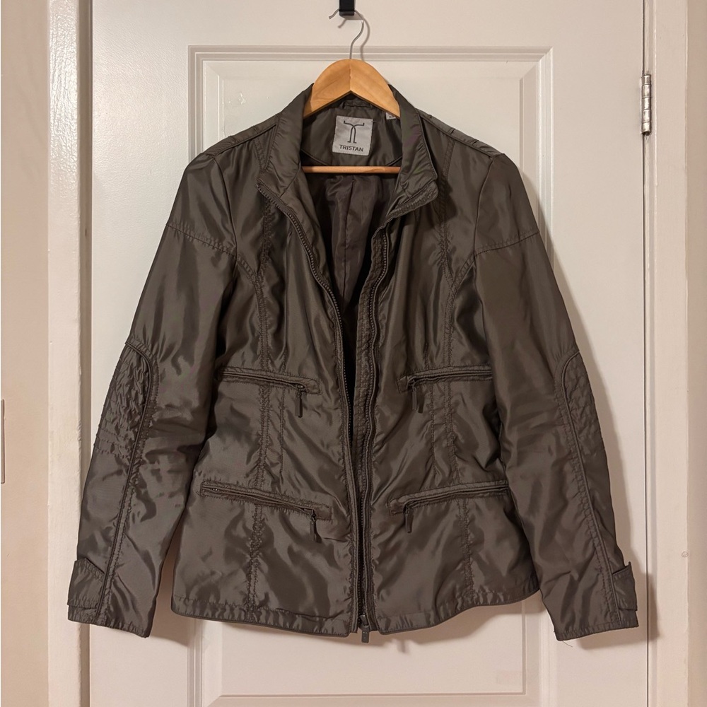 Tristan Women's Olive Utility Jacket